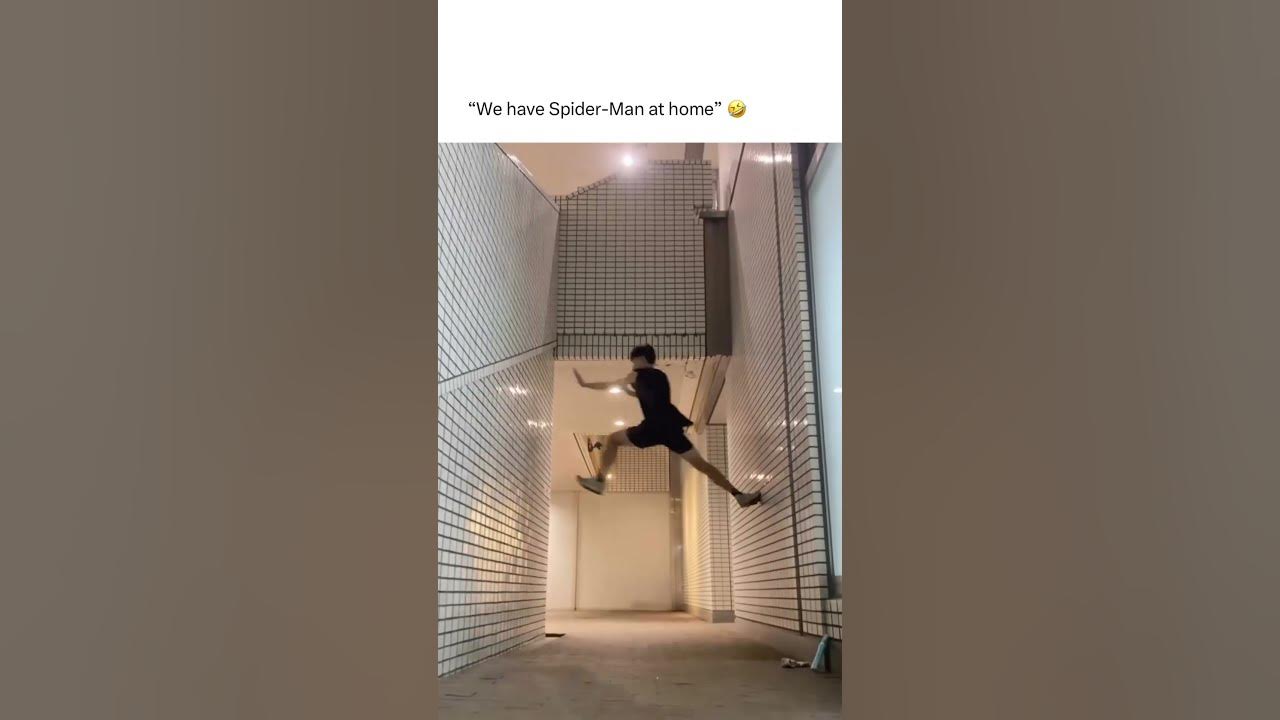 Spider Man Wall Climbing Challenge Can You Do It ? YouTube