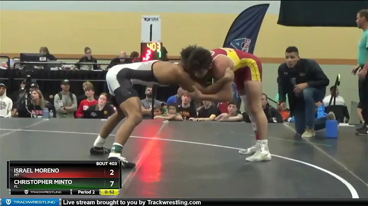 152 Lbs 1st Place Match - Christopher Minto, FL Vs...