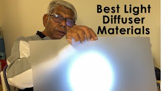 Best Light Diffuser Materials --  Find it from Scrap Monitors