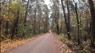 видео: Озеро Юбилейное - парк Жилибера на велосипеде. картинка: Озеро Юбилейное - парк Жилибера на велосипеде.