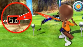 【衝撃】アーチェリーを裏技で攻略する天才が現れた。【Wii Sports Resort】 screenshot 2