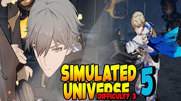 Simulated Universe World 3 Difficulty 3 [The Preservation] - Honkai: Star Rail
