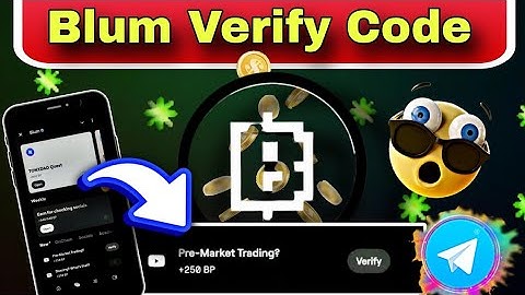 Today Blum New Verify Code 3 October 2024 Pre- Market Trading? #2024 #viralvideo
