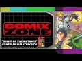 Comix Zone XBOX One Night Of The Mutants Level Gameplay 