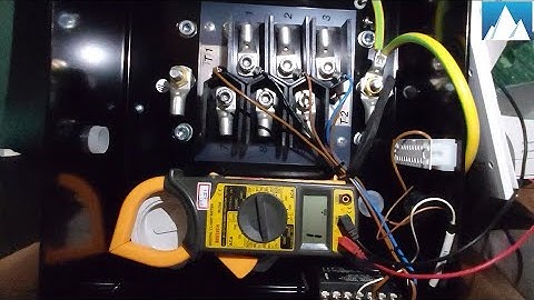 Examination of Part Winding resistance of screw compressor | Blue Cold Refrigeration