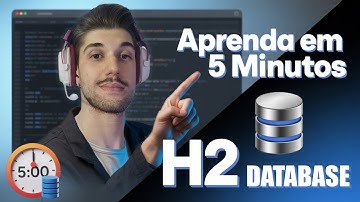 Speedrun de H2 Database [Aprenda em 5minutos] + Bônus | Spring Boot