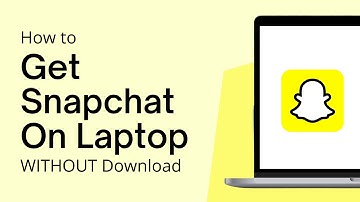 How To Get Snapchat On Laptop WITHOUT Download (2022)