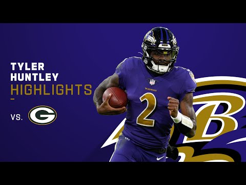 Tyler Huntley's Best Plays in 4-TD Game - Week 15 vs. Packers | Baltimore Ravens