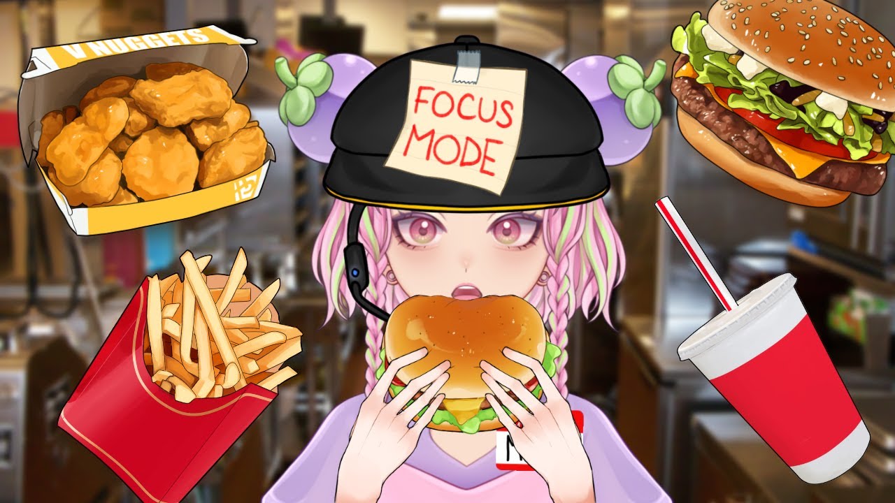 Welcome to Mango Donald's! 🍔🍟🥤 May I Take Your Order? [Simulcast] - YouTube