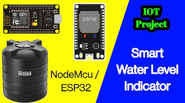 Water Level Indicator NodeMCU ESP32 | ESP8266 | Water tank level monitoring system with Blynk 2.0