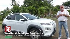 ESSAI HYUNDAI KONA 100% Electrique 64 kW 204 cv Grantomobil.fr 2020