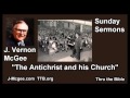 The Antichrist and his Church - J Vernon McGee - FULL Sunday Sermons