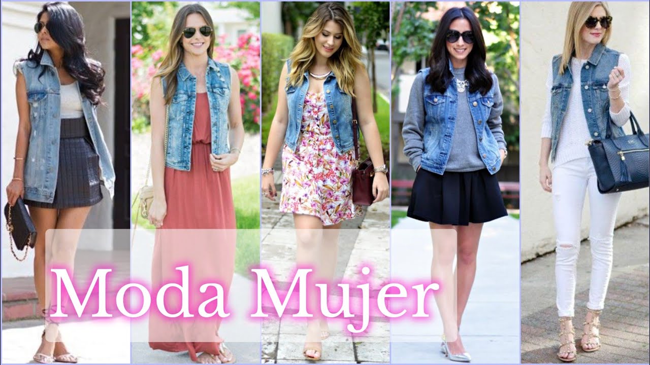 MODA 2022 OUTFITS CON CHALECOS EN TENDENCIA DE MODA 2022 COMBINACIONES DE  ROPA DE MODA CON CHALECO 