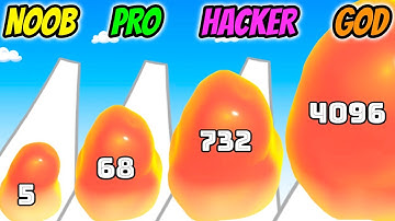 Jelly Raid - NOOB vs PRO vs HACKER vs GOD