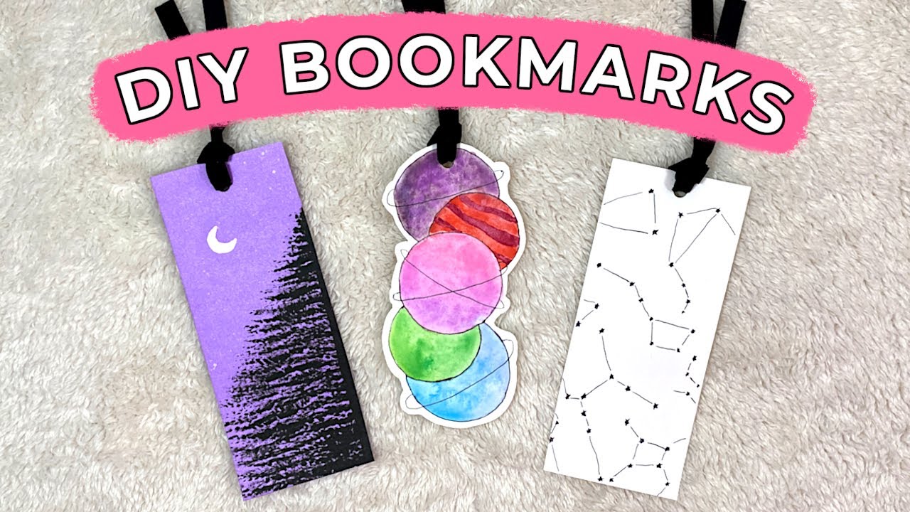 DIY Bookmarks - 80+ Ideas to Make Your Own Bookmarks