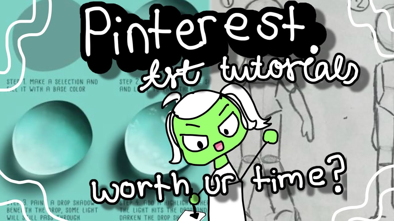 I tried PINTEREST art tutorials so you don’t have to … 🎨 