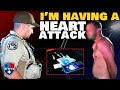 Driver Fakes a Heart Attack After Getting Caught Red-Handed
