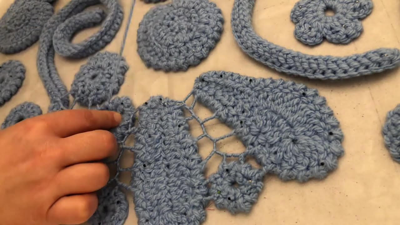 İrish Lace Netting Video