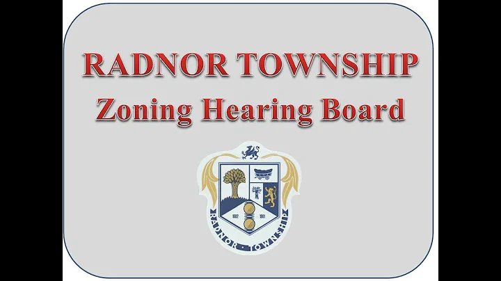 Zoning Hearing Board - June 4, 2020