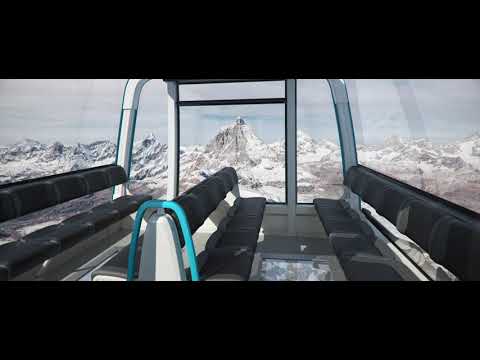 Zermatt Bergbahnen AG - LEITNER ropeways Matterhorn glacier ride II