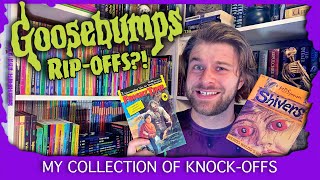 My Collection of GOOSEBUMPS KNOCKOFFS | Bookshelf Tour (2021)