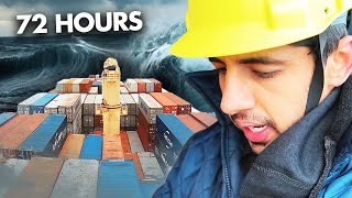 My HARDEST 72 Hours At Sea: Emergency Anchoring, Warships & Bad Weather