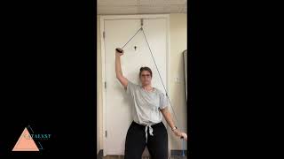 Shoulder Abduction AAROM with Pulley