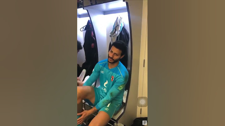 تعصب محمد الشناوي بعد مباراه سموحه