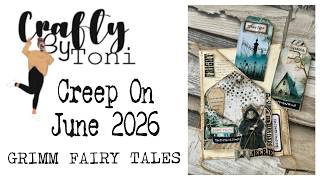 #CreeponJune2026 …Turning Grimm Fairy Tales Into Creepy Junk Journal Ephemera