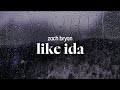 Zach Bryan Like Ida Lyrics mp3