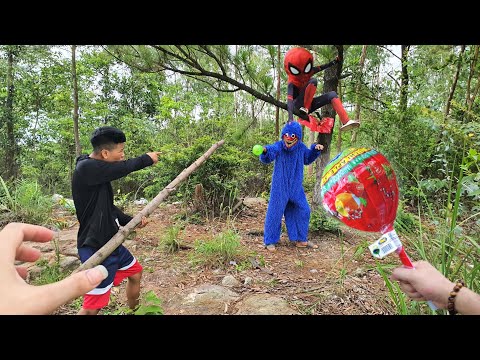 Video Hùng Panda Thử Ăn Kẹo Mút Khổng Lồ 6 Sao Solo Trẻ Trâu... - youtube