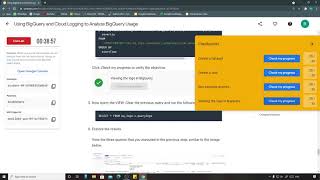 Using BigQuery and Cloud Logging to Analyze BigQuery Usage | Qwiklabs [GSP617]