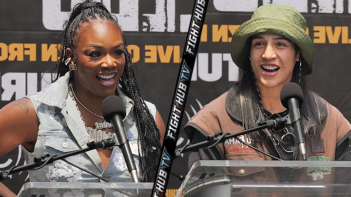 Claressa Shields vs Lani Daniels FULL Press Conference & Face Off Video