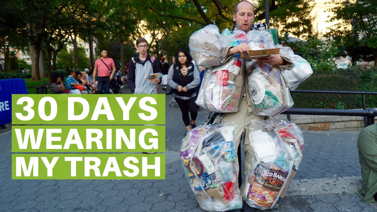 For 30 Days I Wore Every Piece of Trash I Created