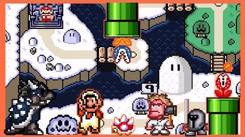 Mario Forever: SMW Edition (world 9)