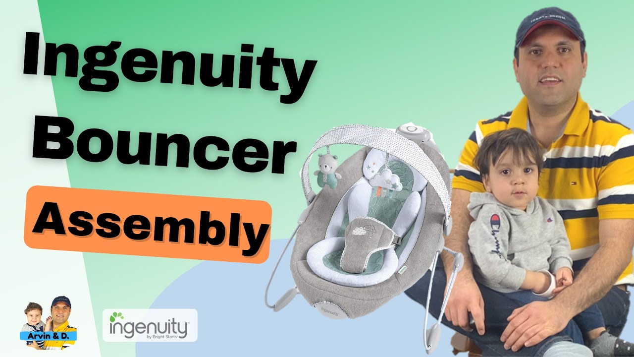 Ingenuity Smartbounce Automatic Bouncer: Assembly & Unboxing [Step By