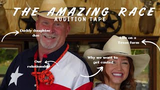 The Amazing Race Season 35 audition: TEAM TEXAS HEAT (Steve + Anna Leigh)