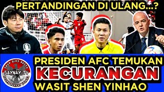 VIRAL...⚽ PRESIDEN AFC \u0026 FIFA MENEMUKAN BANYAK KECURANGAN WASIT SHEN YINHAO @SAYNAYTV