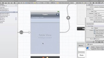 iPhone Programming - Real World Scenarios with Storyboards and Tableview Controllers (Part 1)