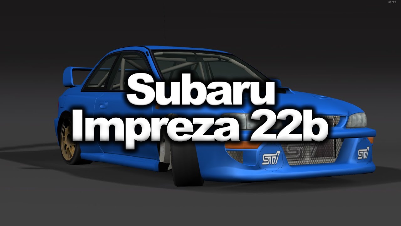 Subaru 22b beamng drive