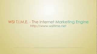 WSI TIME - The Internet Marketing Engine - FREE WEBSCAN ANALYSIS REPORT