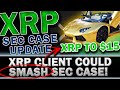 MAJOR XRP RIPPLE UPDATE: XRP To $15 After RIPPLE Client Could SMASH The SEC's CASE! + DOGE = MOON!