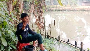 Cool pond shade | fish circle hook under floating leaf shadows | part 4