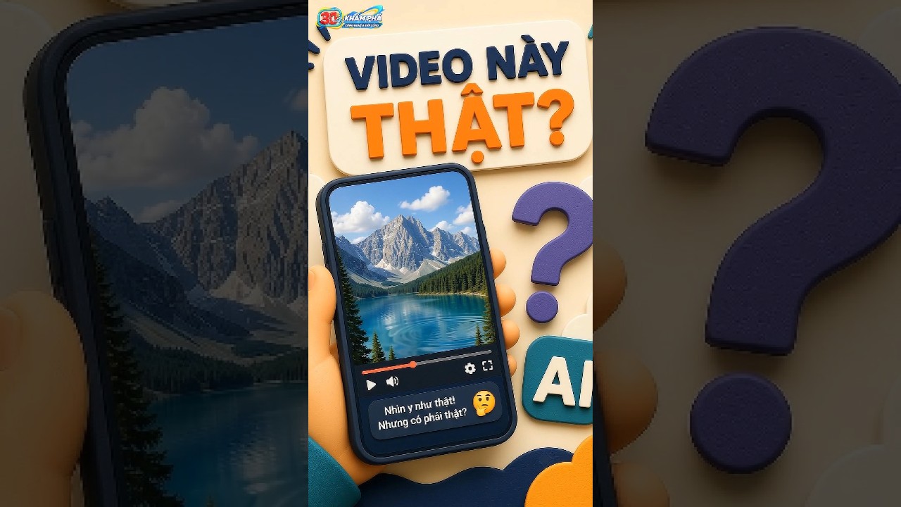 Video AI có “dấu vết” để nhận biết không? SynthID và Content Credentials là gì?