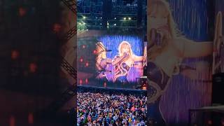Taylor Swift- In the Middle of the Night IN RAIN ⛈️| Eras Tour | Lyon #taylorswift #shorts #trending