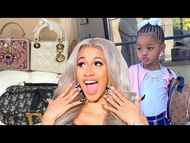 Cardi B Goes on Chanel SHOPPING SPREE for Daughter Kulture - YouTube
