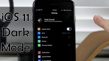 iOS 11 Dark Mode
