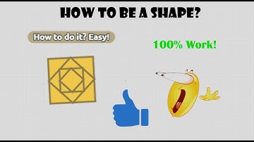 How to be a shape in arras.io with out shiny member! | arras.io