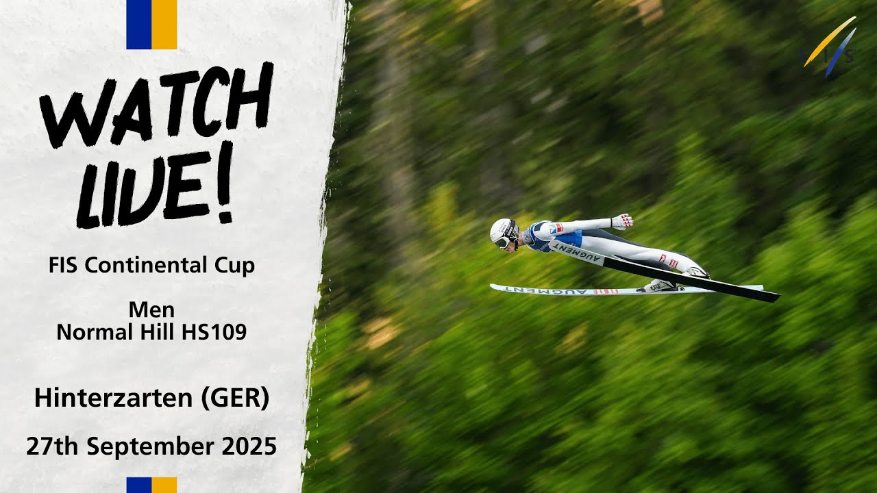 LIVE | Hinterzarten (GER) - M - Normal Hill HS109 - FIS Ski
