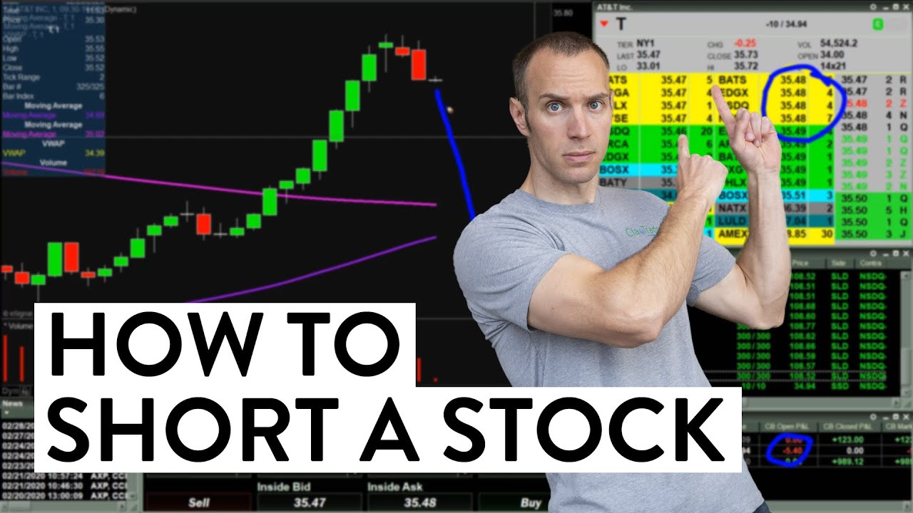 How to Sell Short when Day Trading